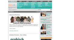 Desktop Screenshot of orientbasar.islam.de