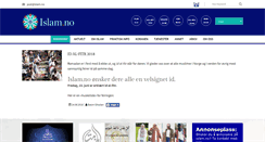Desktop Screenshot of islam.no